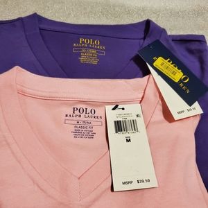 Ralph Lauren Men's polo t-shirt set 2 medium 0114